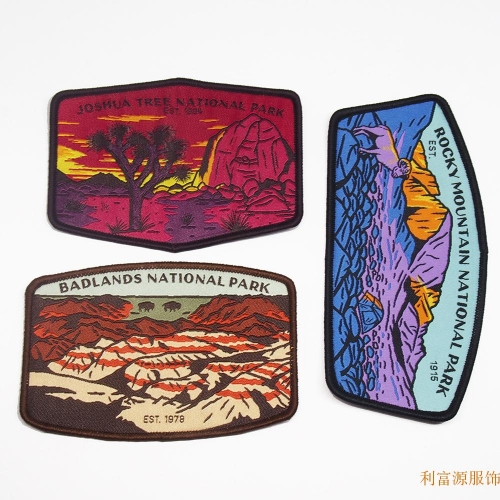 织唛锁边章、肩章、臂章